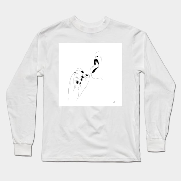 Enjoy Long Sleeve T-Shirt by ellehell